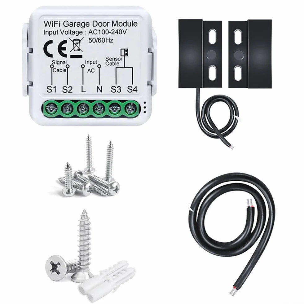 Sensore WiFi per porta garage con supporto Alexa e Assistente vocale