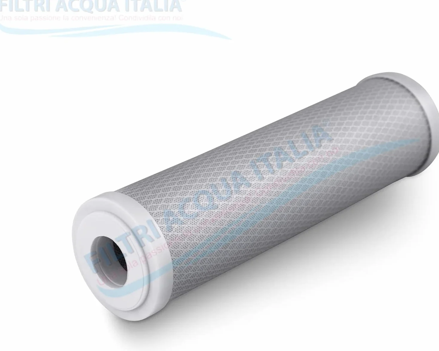 Cartuccia Carbon Block 5 Micron 10 Pollici CTO Filtro a carbone attivo per osmosi inversa Set 3 Pz. Filtri Acqua Italia®