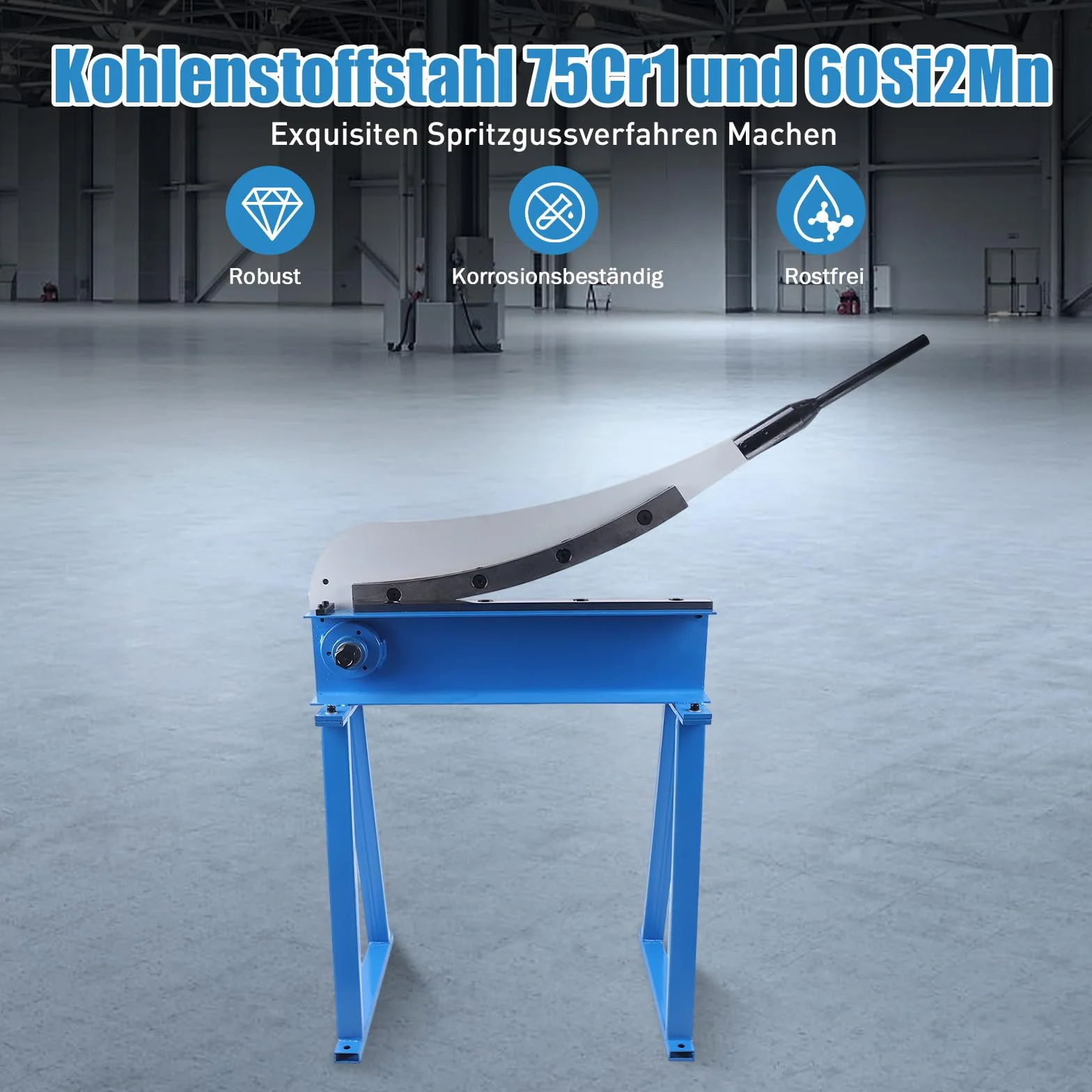 Nożyce dźwigniowe ręczne 500 mm do blachy metalowe