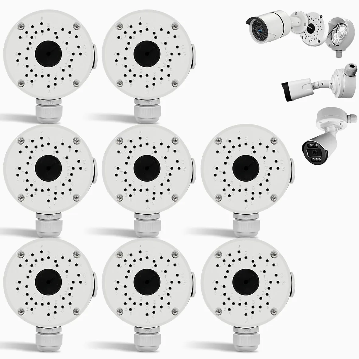 Nuovo aggiornamento scatola di giunzione impermeabile 8PCS (xiaosan)