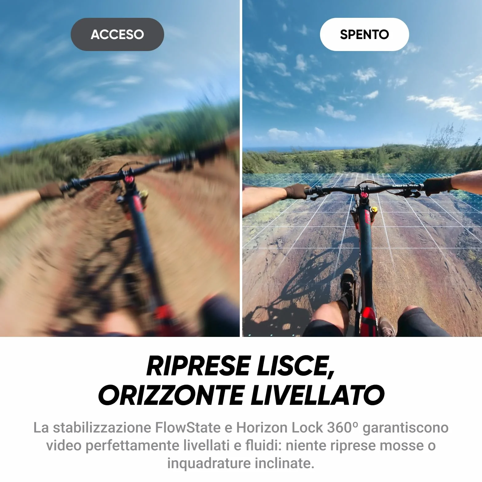 Insta360 X4 Air, Videocamera 8K 360 leggera 165g, Selfie stick Invisibile, lenti sostituibili, cover antivento integrata, prima registri poi inquadri, Pack Starter