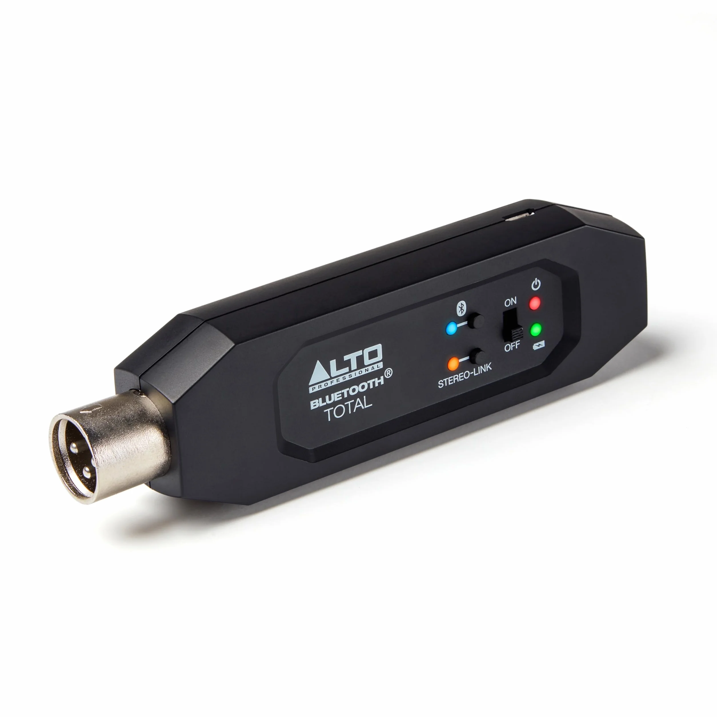 ALTO Bluetooth Total 2 - Ricevitore Stereo Bluetooth Ricaricabile Con Presa XLR per Mixer, Sistemi Audio e PA Attivi