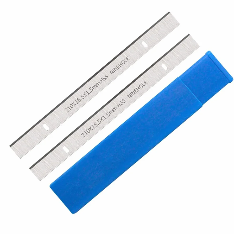 HSS Lame Pialla 210mm 210 x 16.5 x 1.5mm 2 Pezzi