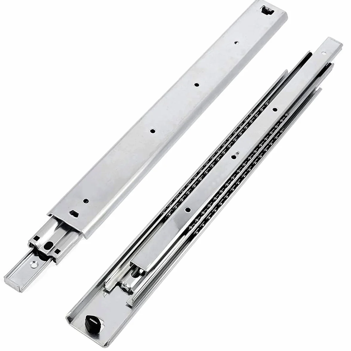GTV Guide Scorrevoli per Cassetti Estrazione Totale 53.9 x 950 mm Acciaio Zincato 2 mm 100 kg 2 Pezzi