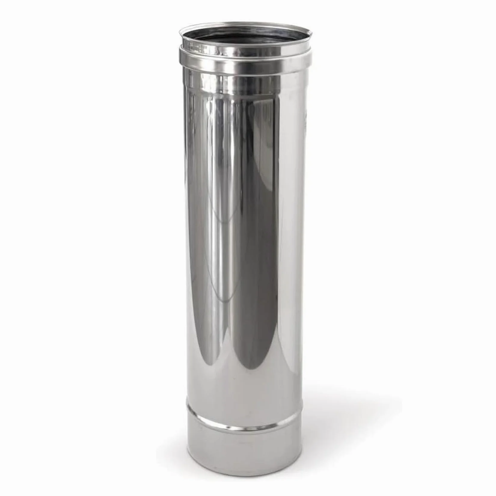 CANNA FUMARIA TUBO ACCIAIO INOX AISI 304 diam. 200 MT 1 spess. 0,5 mm CAMINO