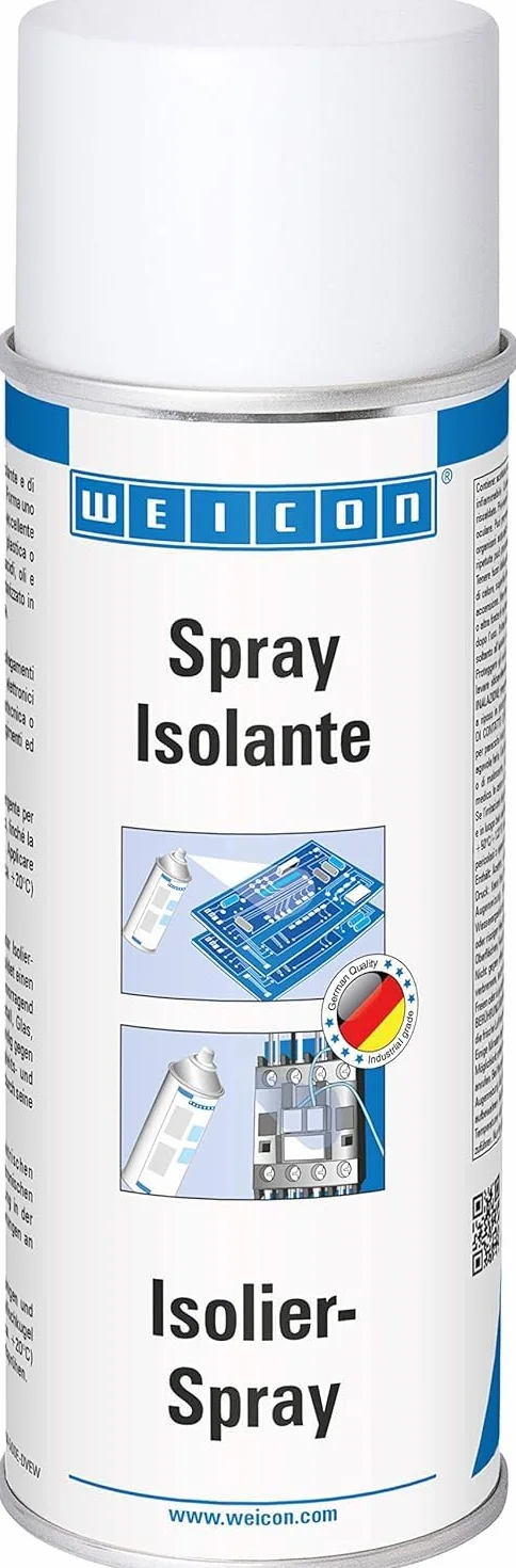 WEICON Spray Isolante 400 ml, Lacca Isolante a Base di Resina Acrilica