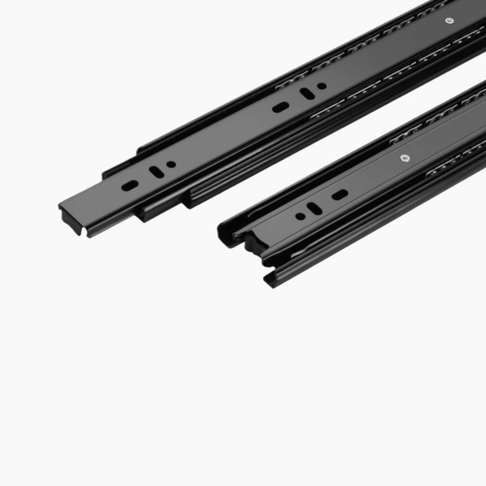 Guide per cassetti ad estrazione totale, Guide for cassetti Guida di scorrimento for in acciaio laminato a freddo Armadio a 3 sezioni da 10-20 pollici(14-inch)