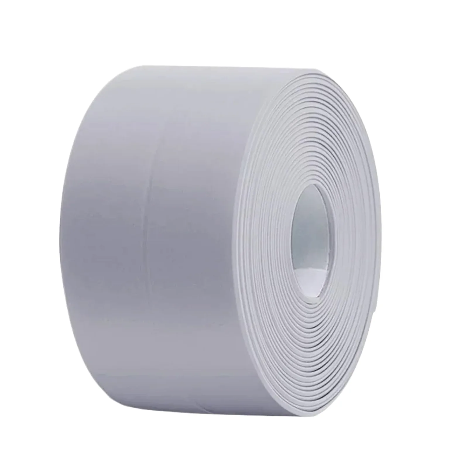 Nastro sigillante, Adesivo da Parete Autoadesivo for Striscia igienica, Nastro sigillante for Bagno, 2 Rotoli(Gray,3.2cm)