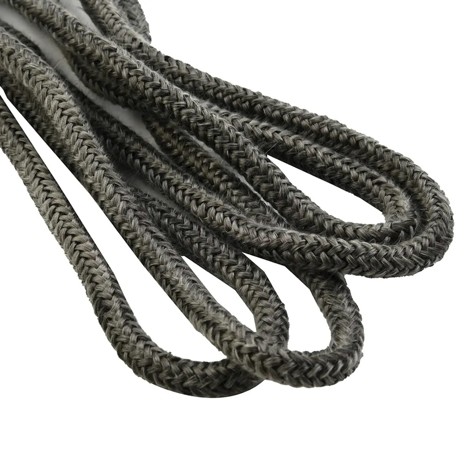 Corda di ricambio per porta del camino, in fibra di vetro, resistente al calore, per la riparazione di stufe e caminetti