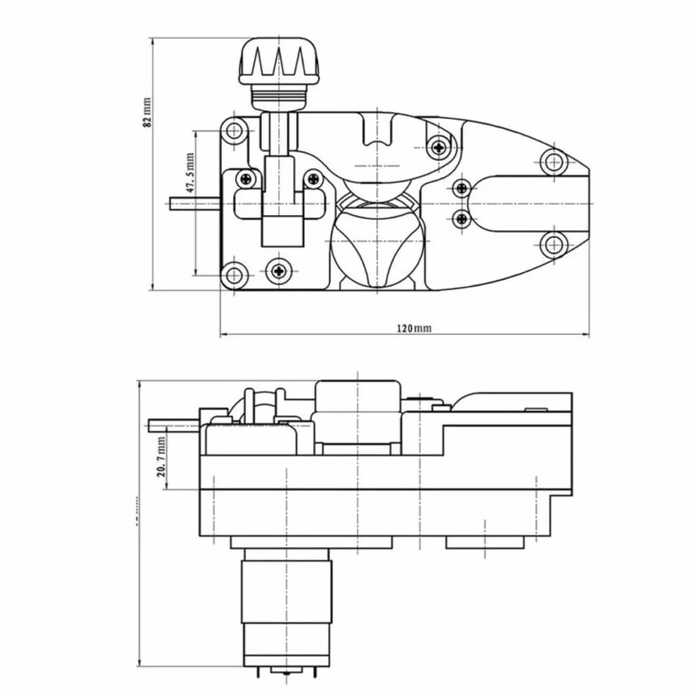 Alimentatore per Saldatrice 24 V con Velocità Regolabile e Basso Rumore, Motore di Assemblaggio