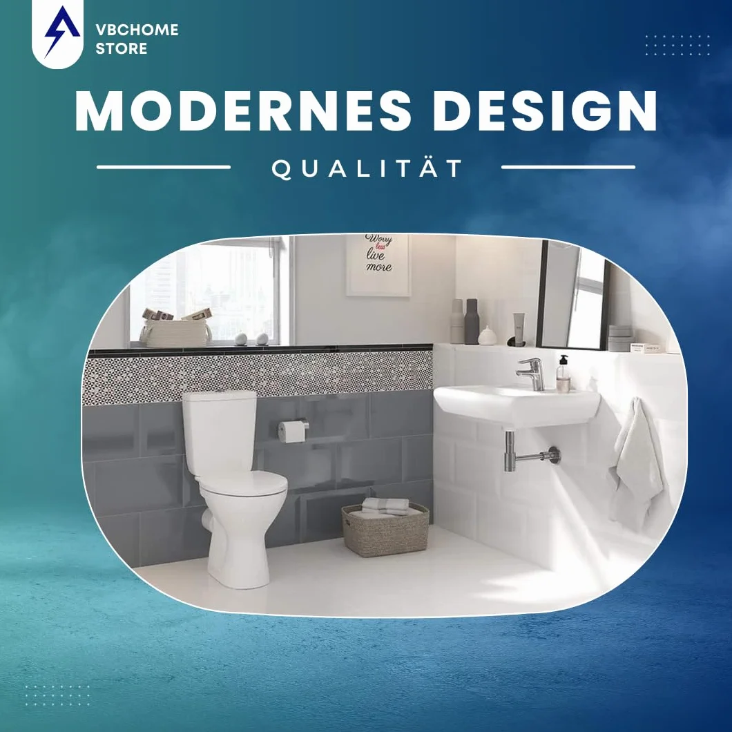 Merida ceramica WC set design con cassetta sedile polipropilene uscita acqua orizzontale