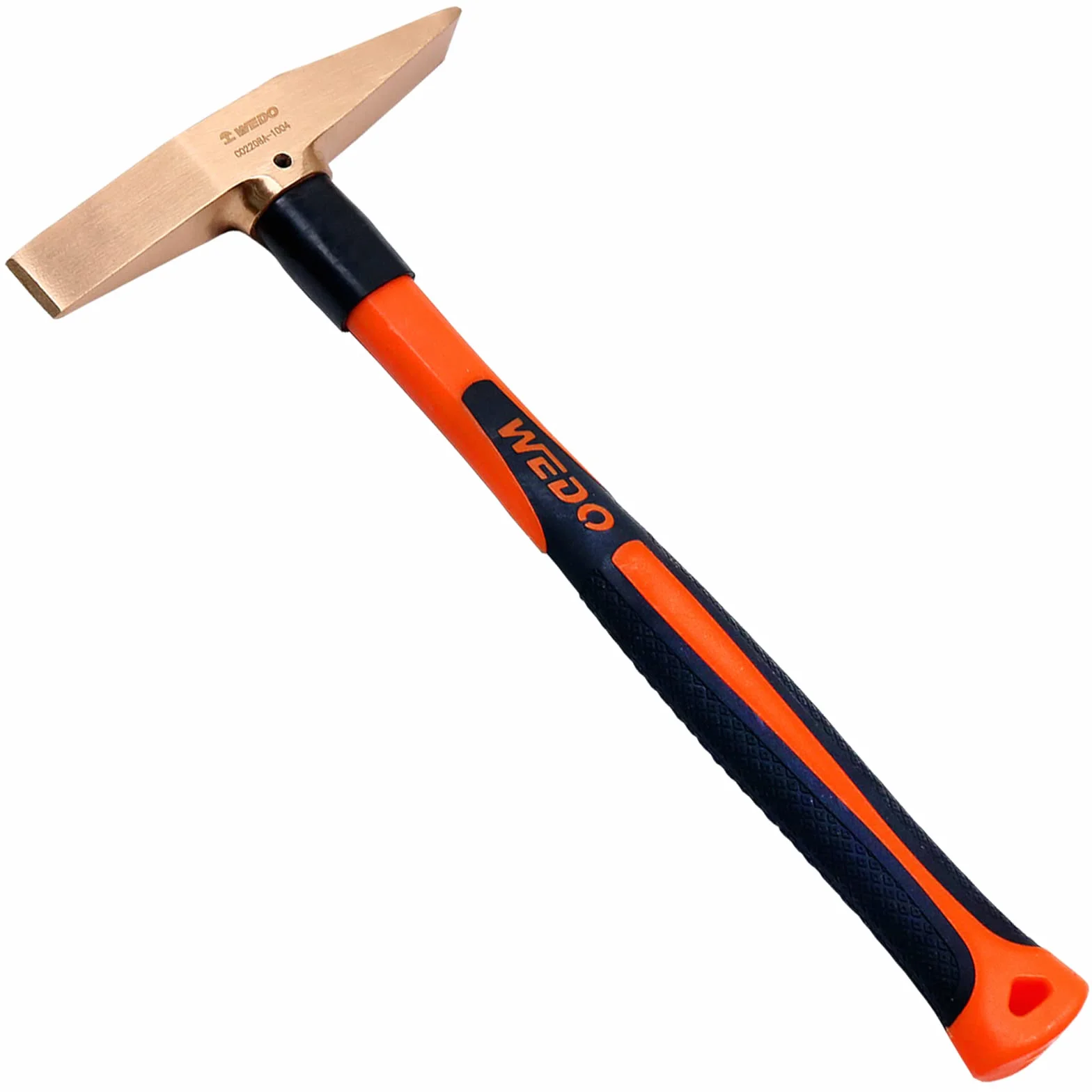 WEDO Martello da saldatura in rame 150g 280mm manico in vetroresina