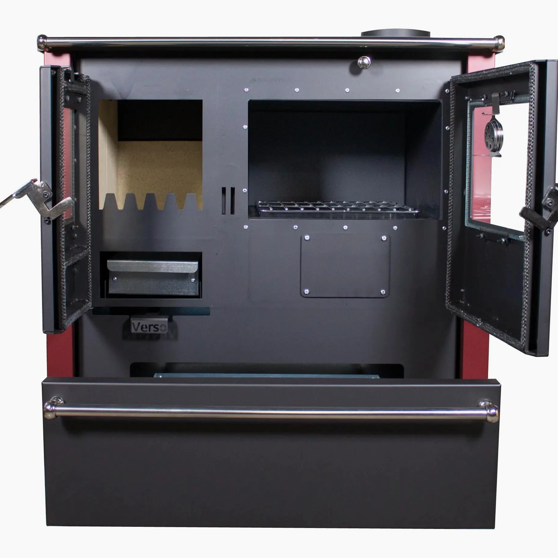 EEK A+ Verso CS Plus Stufa da cucina stufa a legna 7,7 kW – Bordo