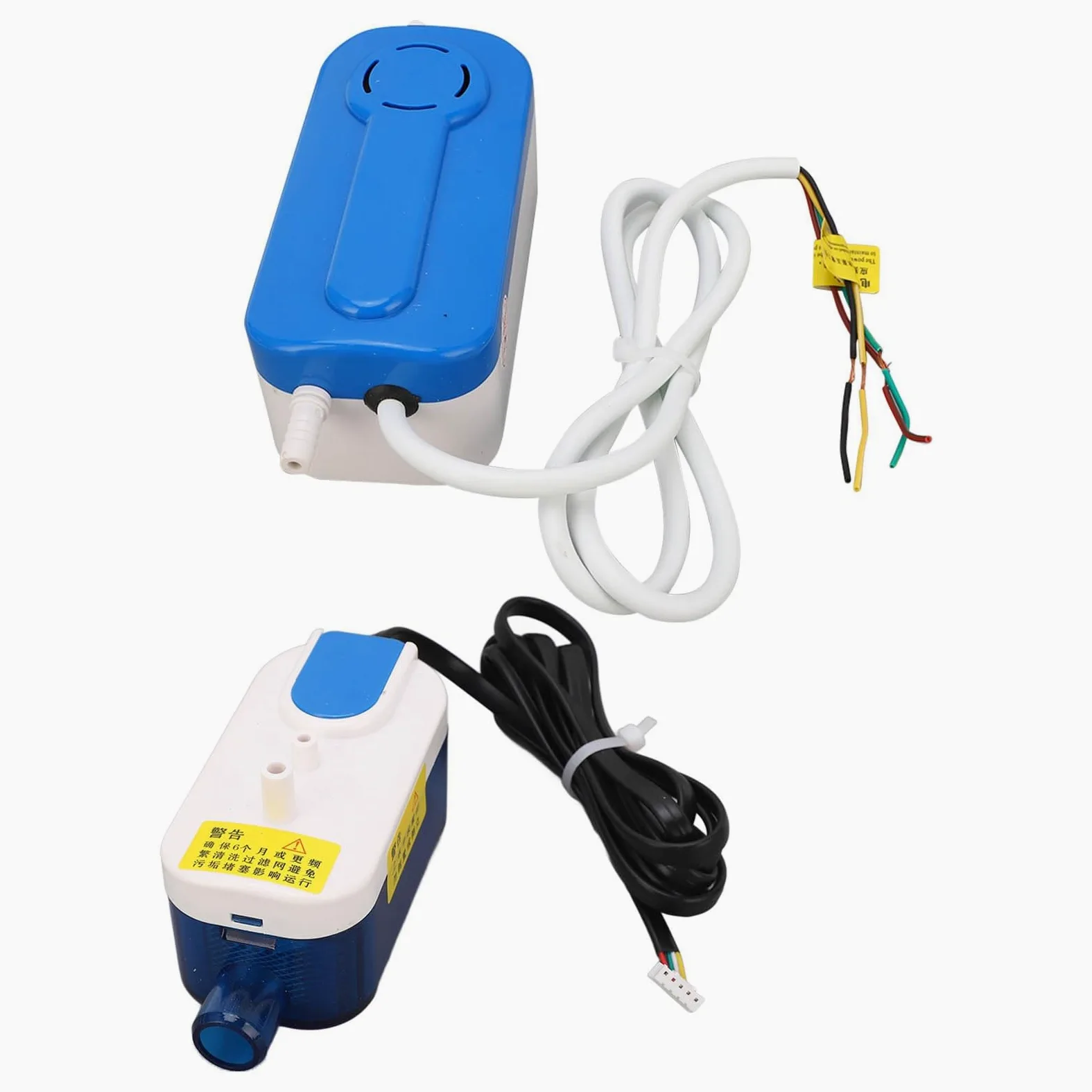 Pompa di Condensa Mini Split Ultra Silenziosa, Drenaggio Automatico, Portata 24 L/h, Prevalenza di 33 Piedi, Pompa di Condensa HVAC, Scarico Mini Split Portatile Automatico per