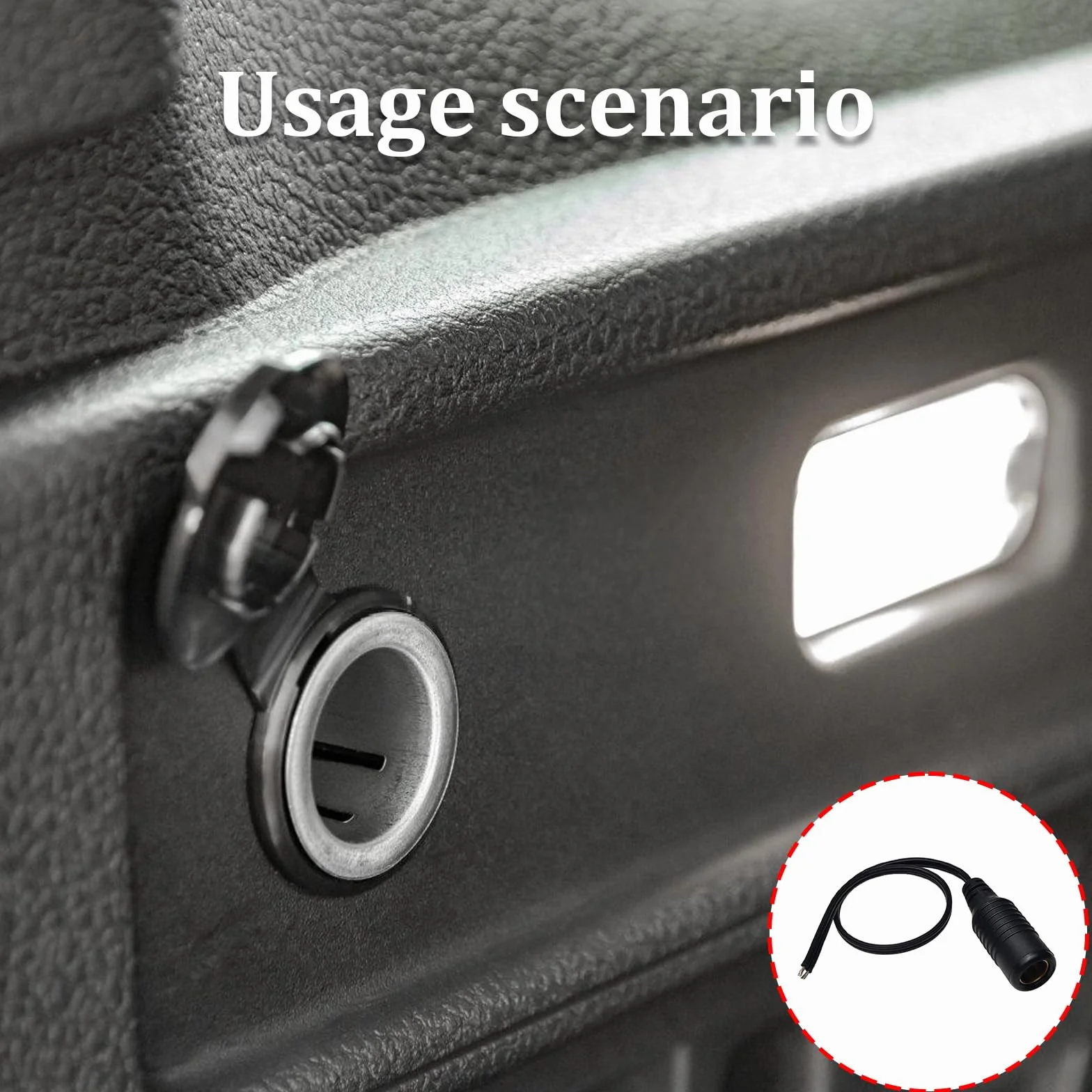Connettori femmina DIN Filo 18AWG Cavo Adattatore Per Moto Presa di Alimentazione Adattatore Presa di Alimentazione Cavo di Saldatura Flessibile