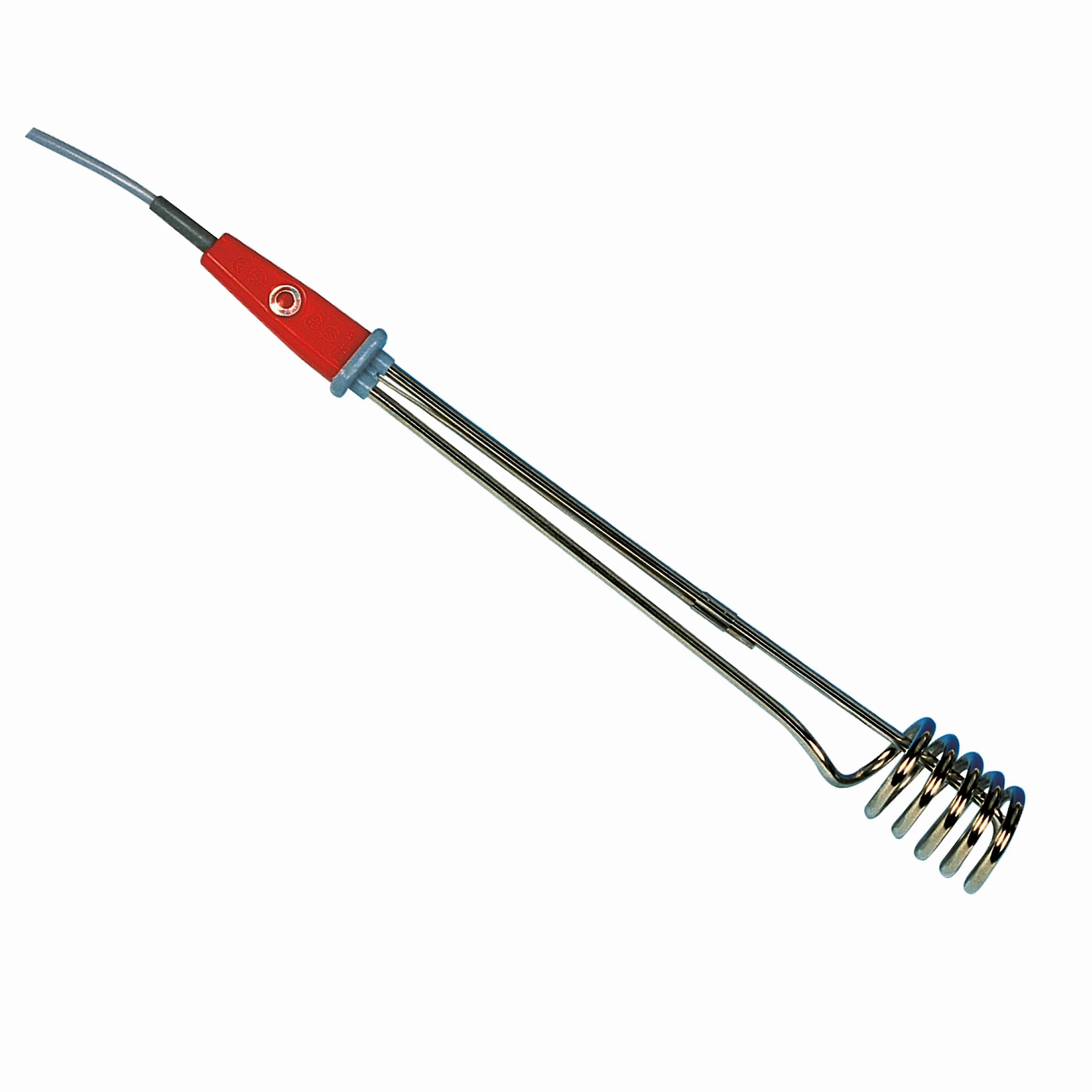 Karl Dahm Scaldacqua a Immersione con Spegnimento Automatico, 2000W 50cm I Scalda Acqua Elettrico con Profondità di Immersione 40cm I Ideale per Cantieri I Resistenza per Riscaldare l'Acqua – 10295