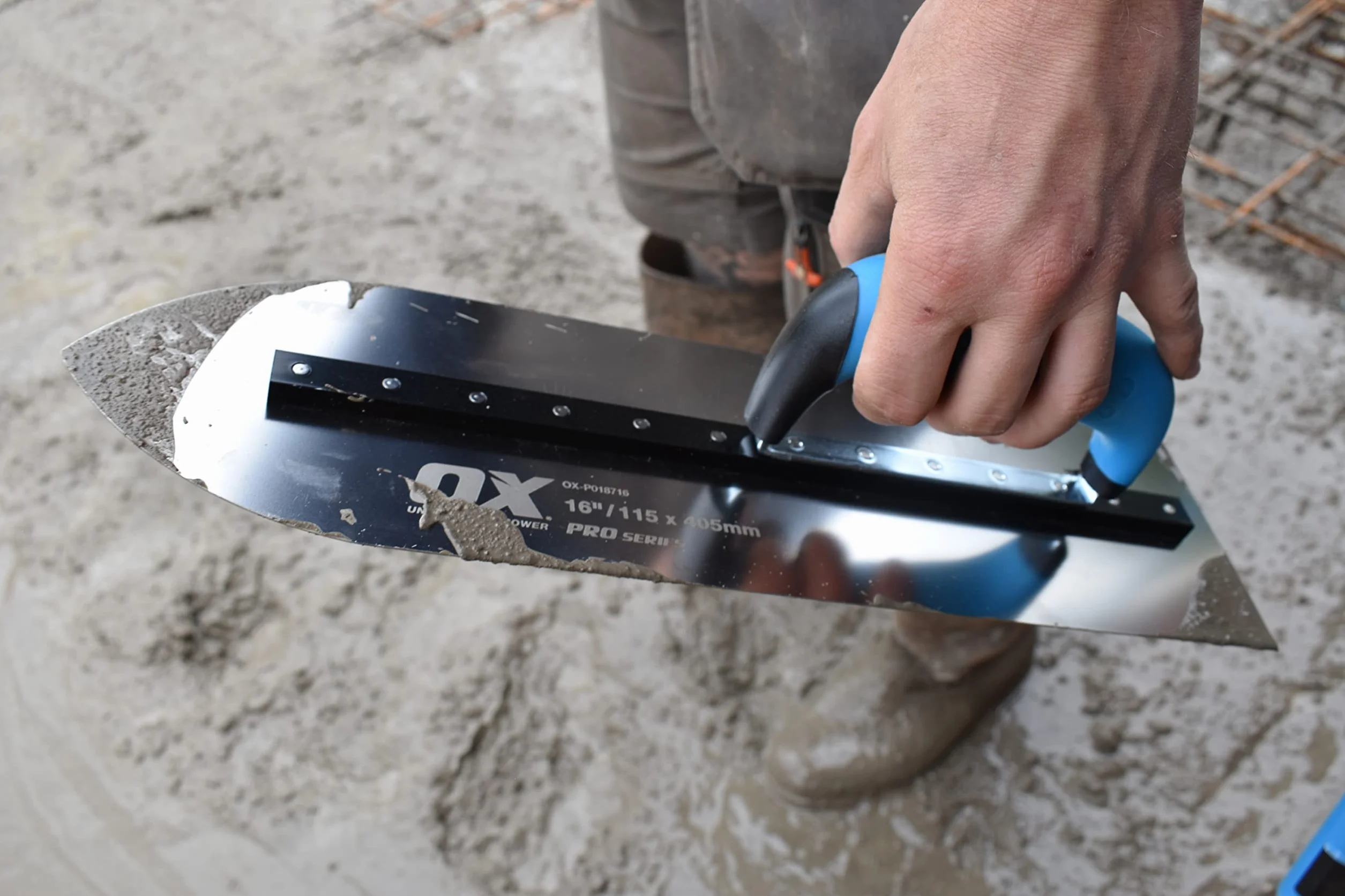 OX Pro Pointed Flooring Trowel - 16" / 400mm