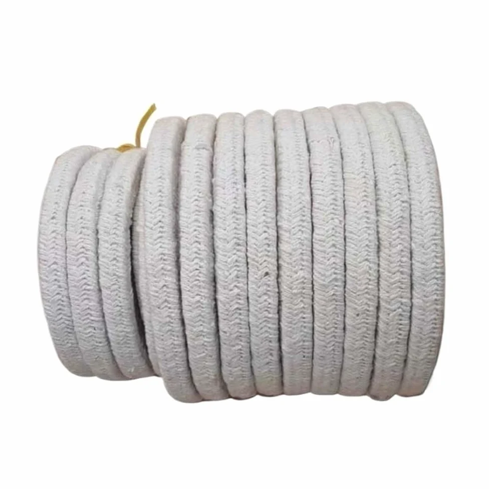 Corda in fibra di vetro per stufe, Corda sigillante quadrata intrecciata in fibra ceramica ad alta temperatura 1M 18x18mm 20x20mm | 20x20mm
