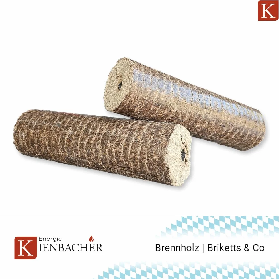 Nestro Bricchette in legno con foro di trazione 500 kg quercia faggio 50 x 10 kg