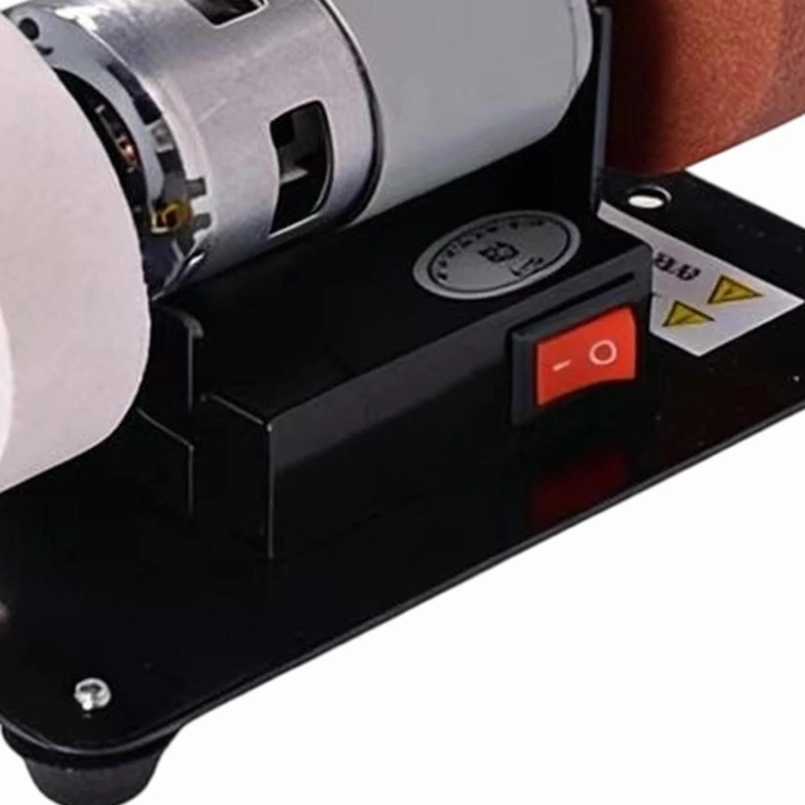 Mini Smerigliatrice Da Banco | 100W 6000 Giri/Min Max Velocità Mini Silenziosa,Levigatrice Lucidatrice Da Tavolo | Per Metallo, Fai Da Te, Lucidatura Gioielli, Levigatura, Modellismo, Incisione