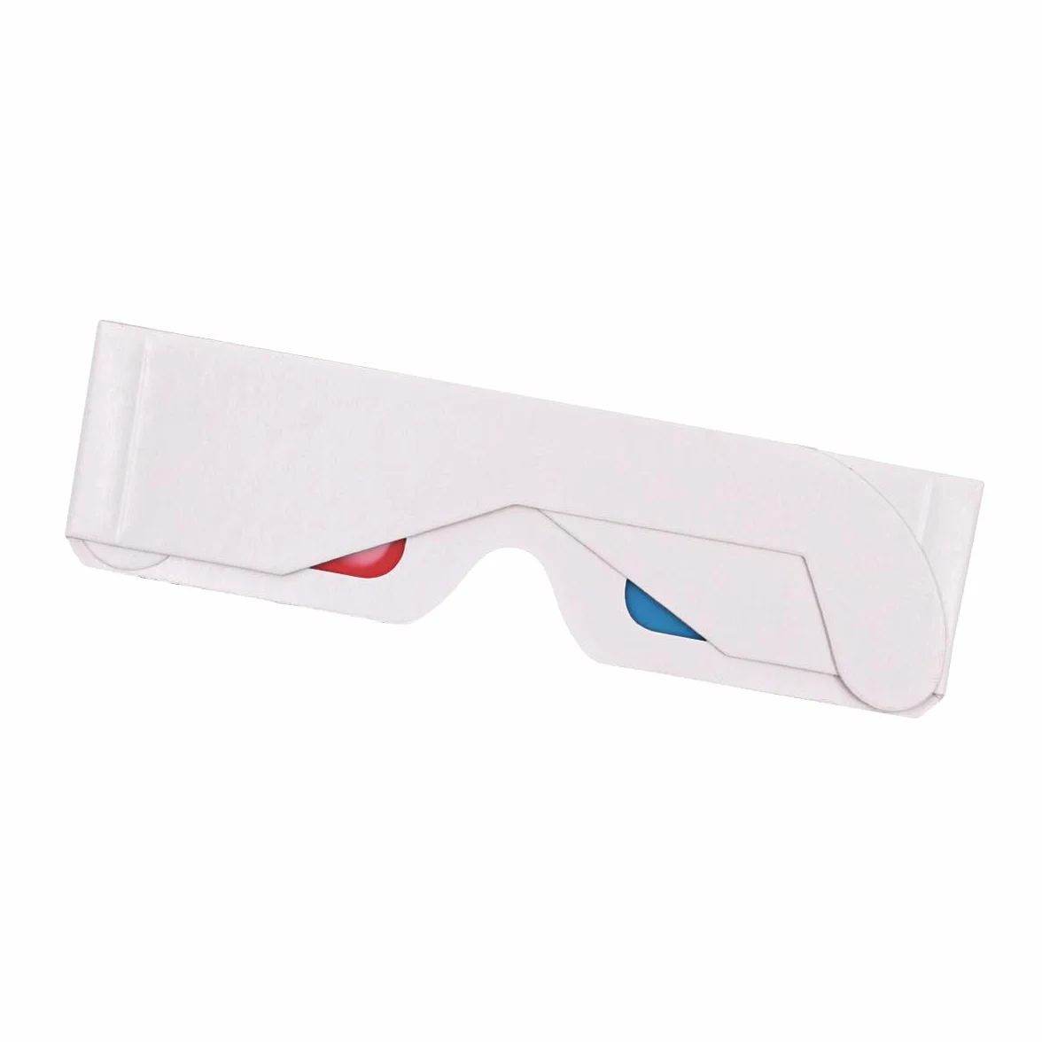 10Pcs Occhiali di Carta 3D per Film Carta Anaglifica Occhiali 3D Visualizzazione Video Virtuale 3D Vetro Video 3D per Film TV Home Theater ECC.