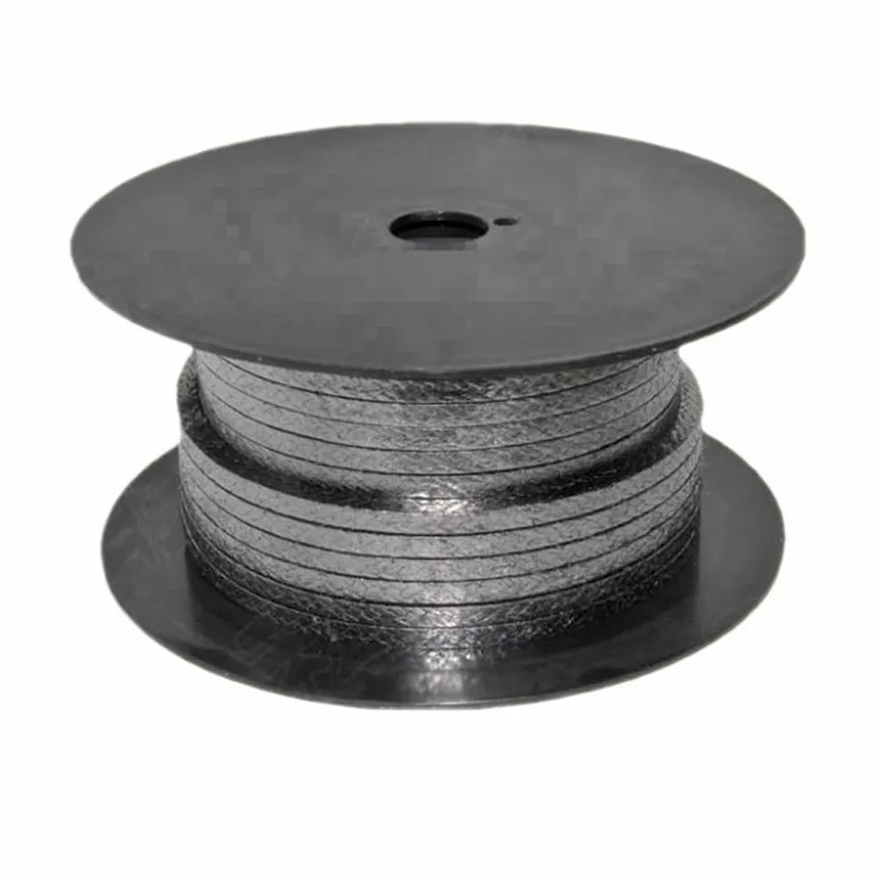 Corda in fibra di vetro per stufe, Guarnizione in fibra intrecciata Baderna in grafite a basso attrito, dimensioni multiple 4x4-12x12mm, 2m/5m | 5MX12MMX12MM