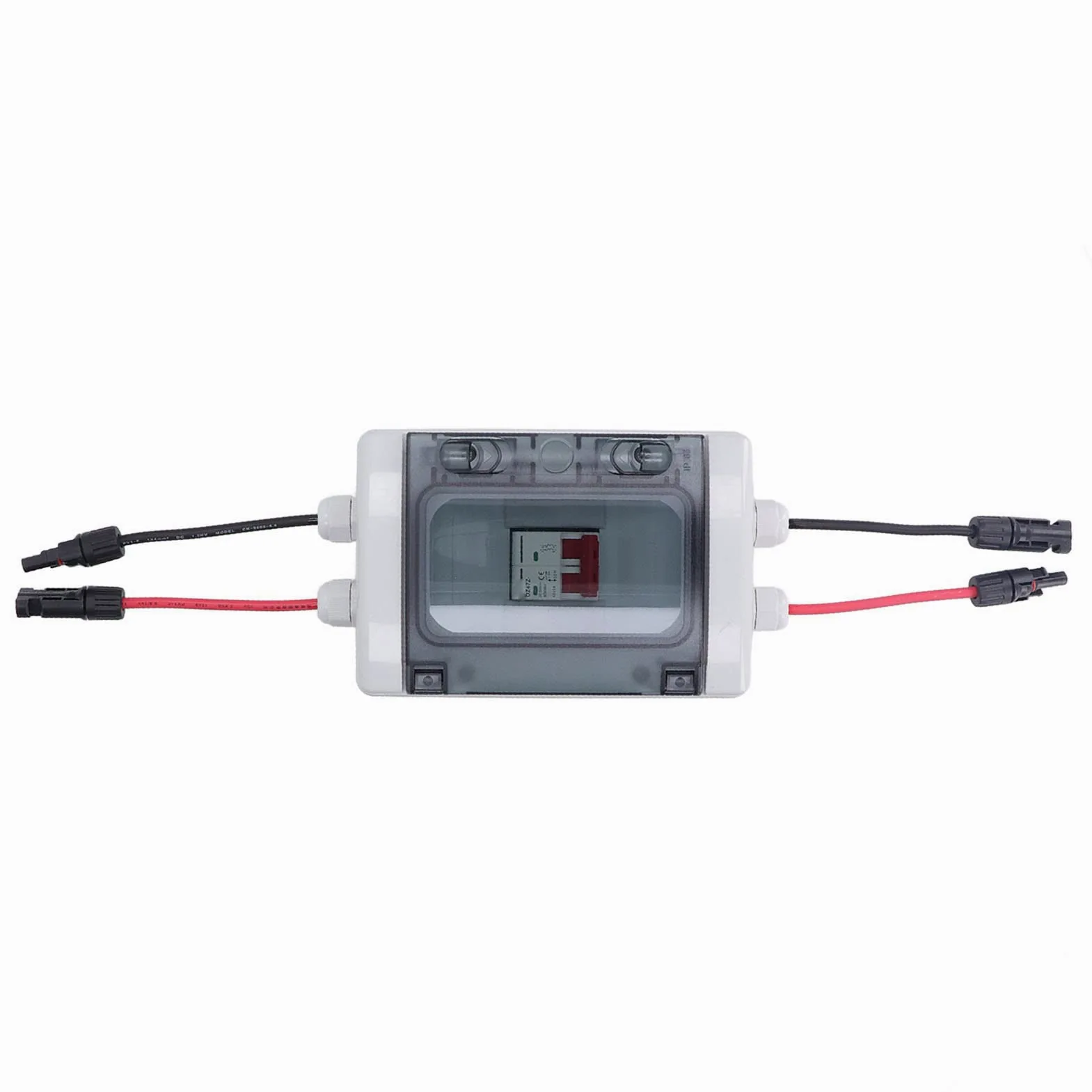 Protezione da sovraccarico con interruttore automatico CC, sezionatore solare fotovoltaico con scatola di prova IP65, interruttore automatico miniaturizzato da 500 V per sistemi (40A)