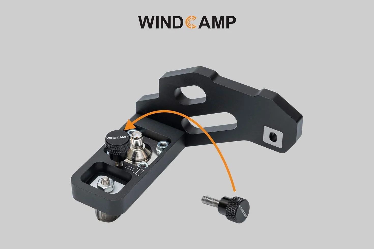 WINDCAMP - Supporto antenna a sgancio rapido per ICOM 705 IC-705