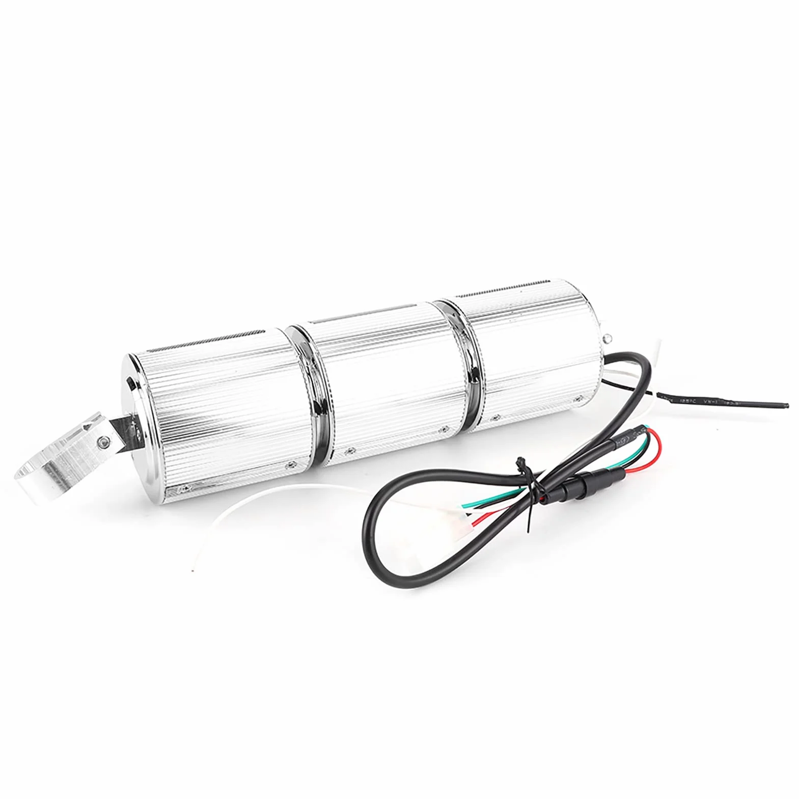 KIMISS Altoparlante Stereo per Moto Impermeabile Senza Fili Lettore MP3 Radio USBSD