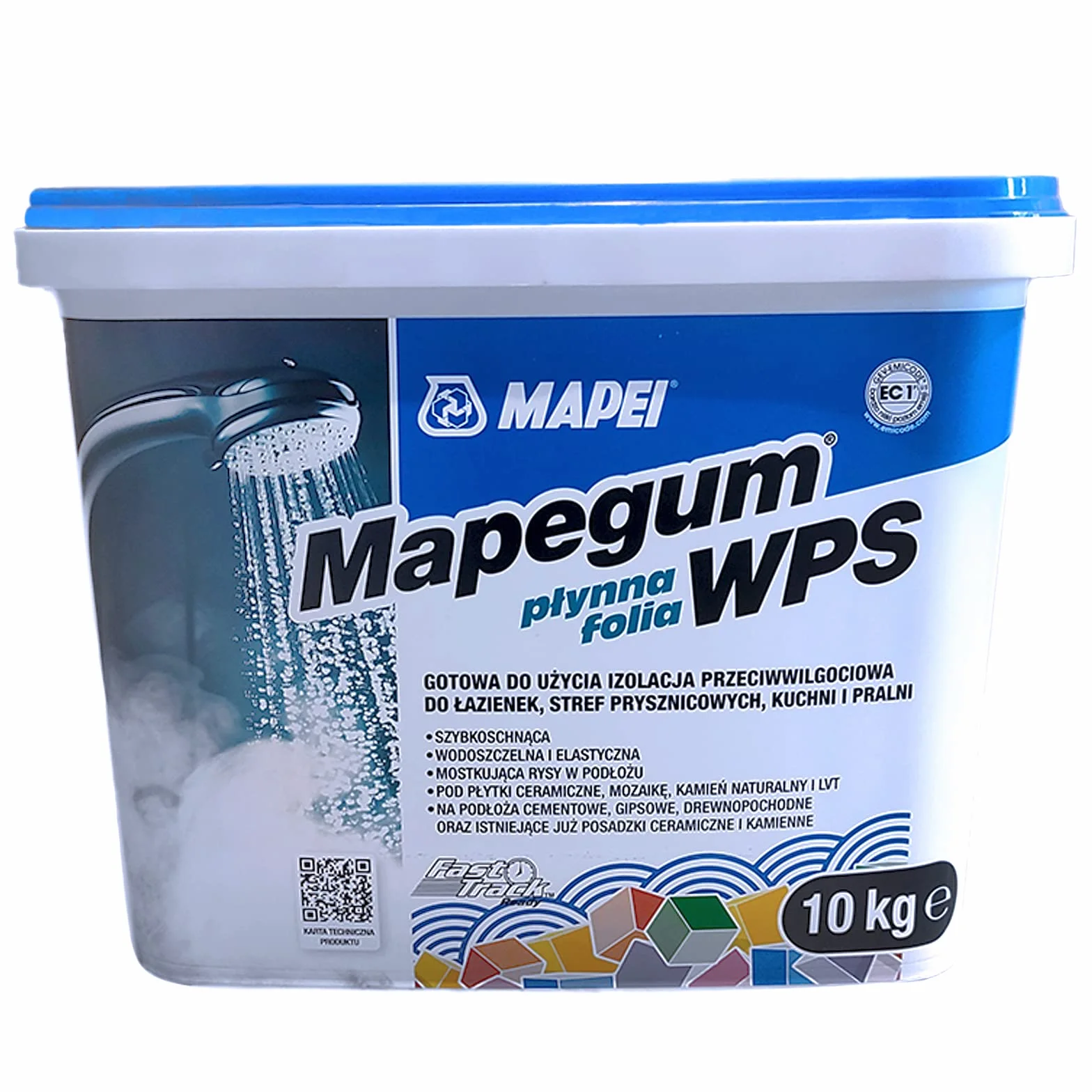 Mapei Mapegum WPS membrana anti-umidità rapida essiccazione 10 kg