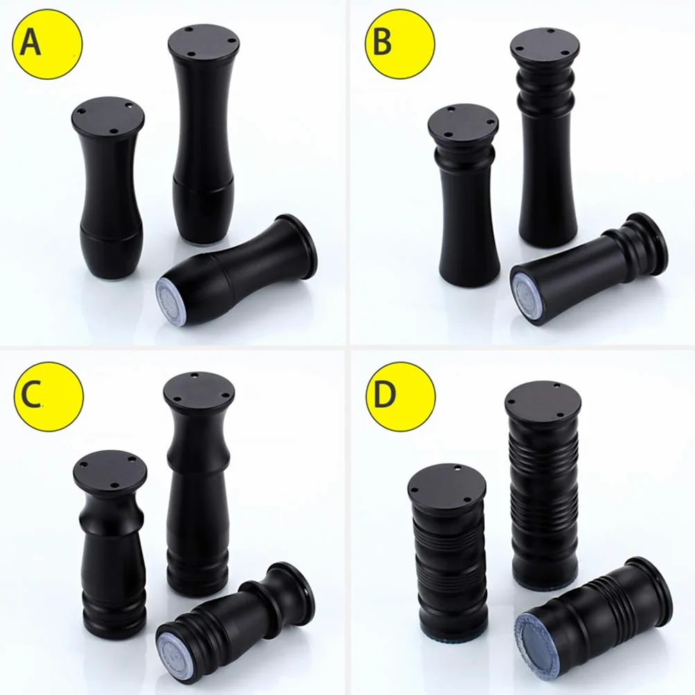 Gambe per mobili Gambe per tavoli in metallo regolabili Piedini per mobili Piedini per mobili in alluminio in stile europeo Sostituzione Gambe per alzate per mobili Gambe per divano Gambe per divano