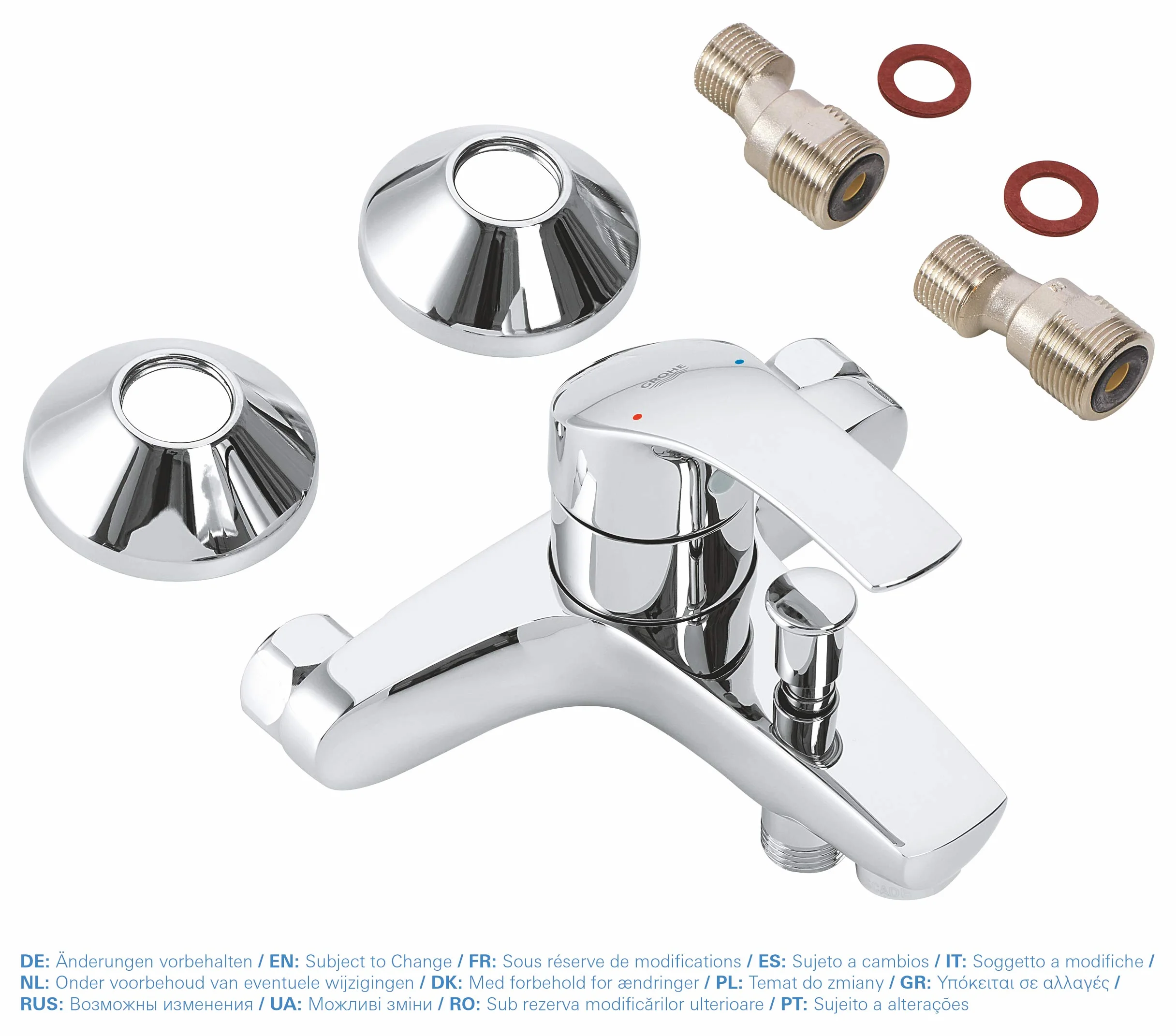 Grohe Eurosmart Miscelatore Monocomando Vasca Doccia Cromo