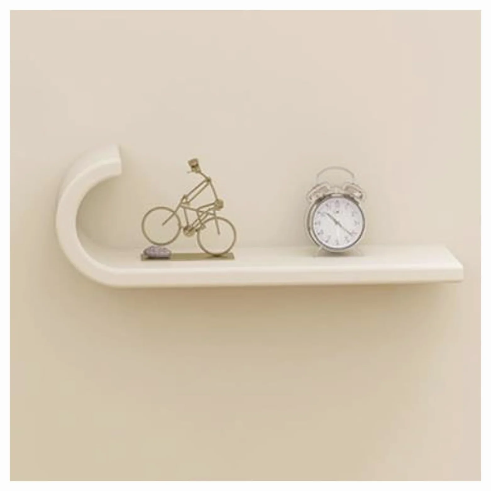 Mensola galleggiante Mensole sospese da parete, mensole esposizione a for camera letto, soggiorno, libreria sospesa, moderne for organizzazione cucina, bagno sospeso, montate a(60 * 20CM)