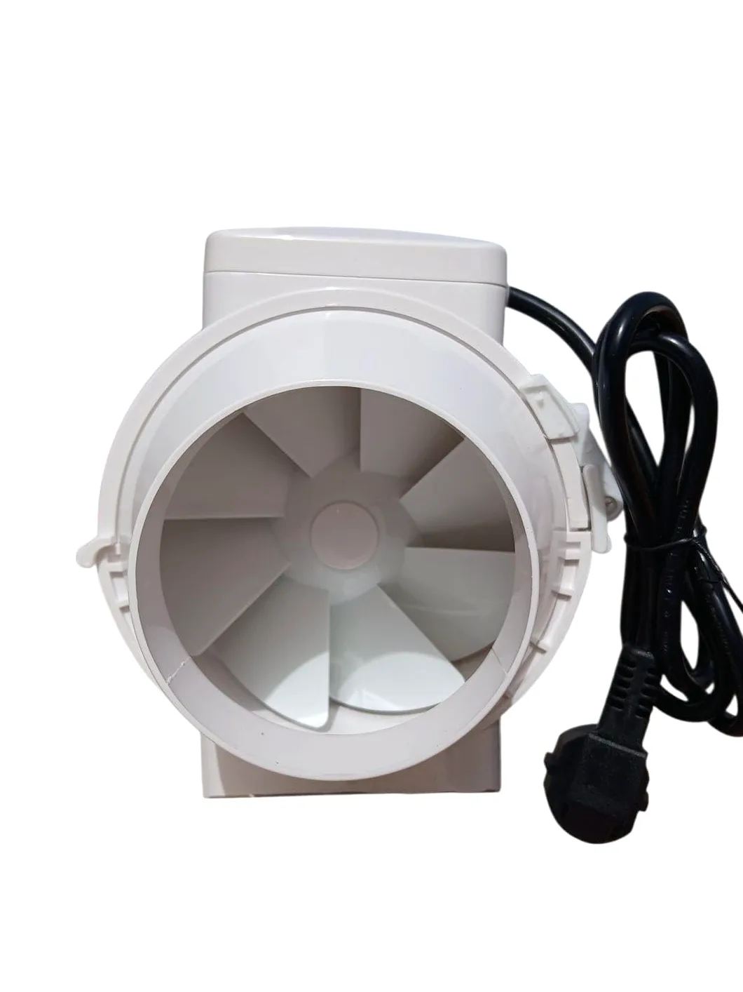 TT 100 Estrattore d'Aria Centrifugo 100mm | Doppia Velocità 145-187 m³/h, Silenzioso 60dBA, 21W, Cavo Incluso, Per Coltivazione Indoor, Bagno, Cucina