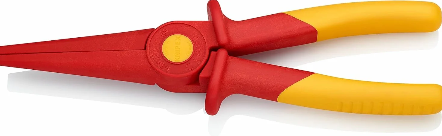 KNIPEX Pinza prensile con becchi piatti, isolante, 98 62 02