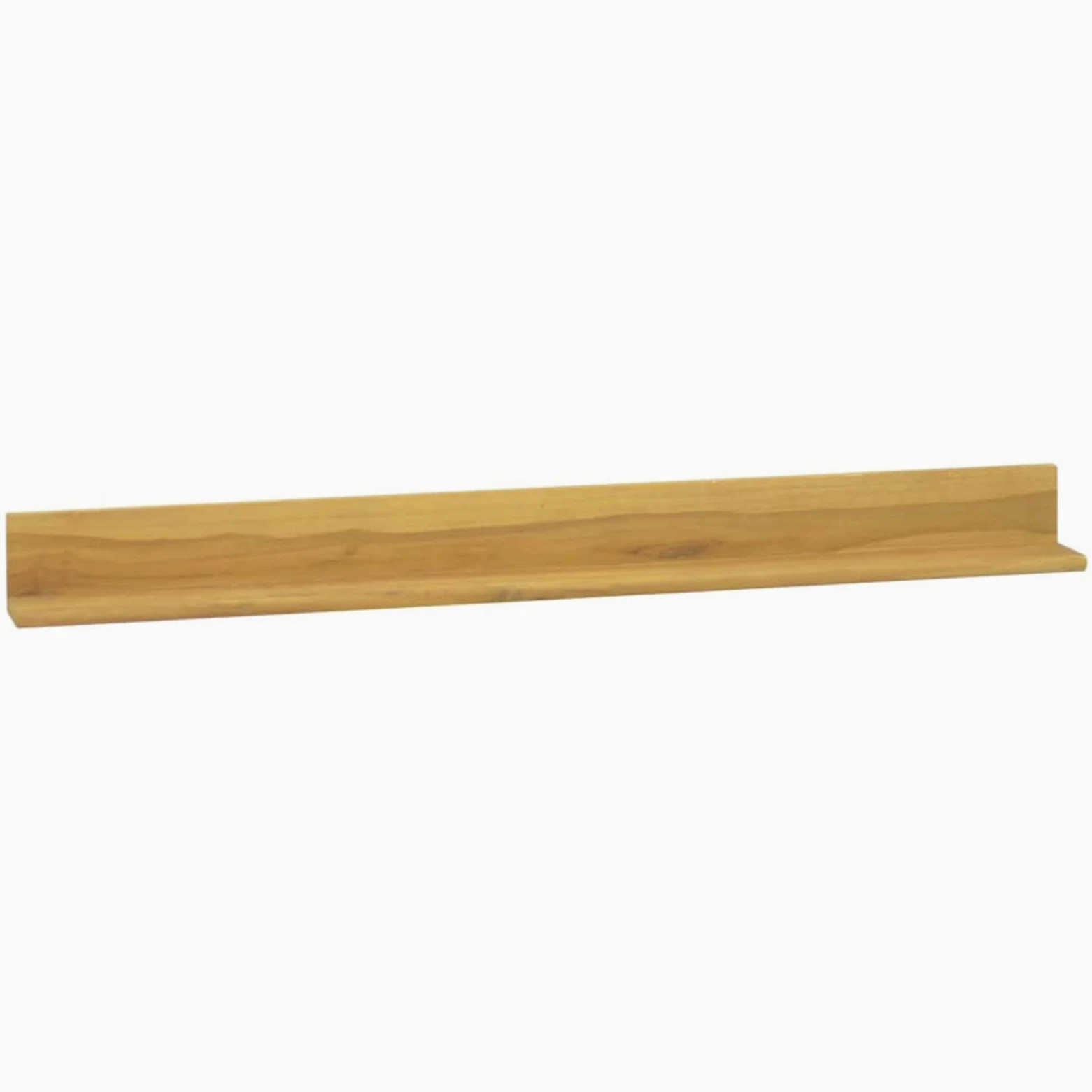 Mensole da Parete 2 pz 110x10x10 cm in Legno Massello di Teak,Mensola da Parete,Mensole da Muro,Mensole da Muro Design Moderne