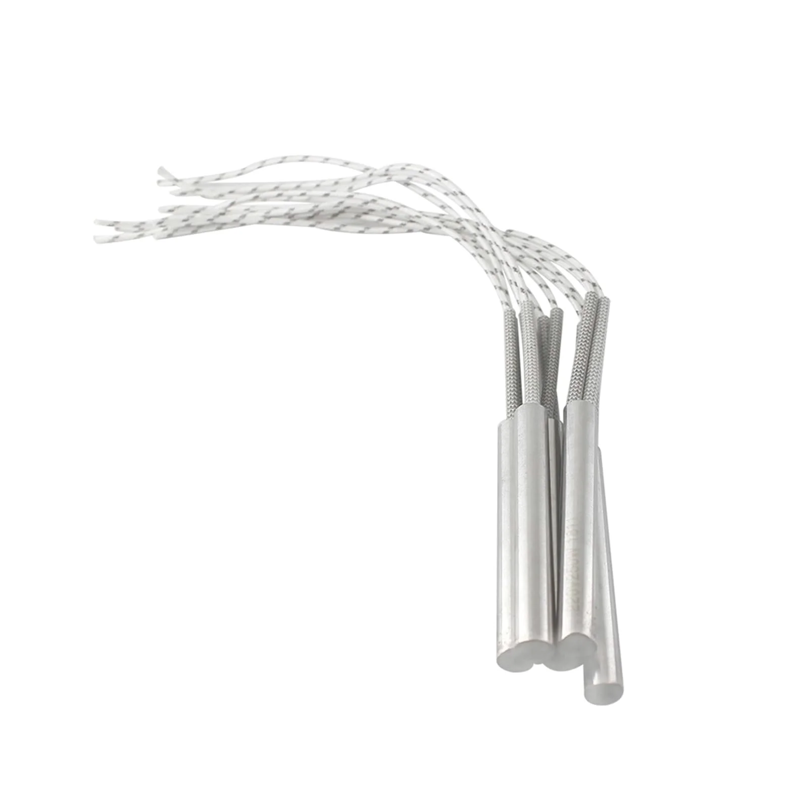 eufeifeiegds Elemento riscaldante a cartuccia elettrica da 2 pezzi, 220 V, diametro del tubo 10 mm, resistenza a in acciaio inossidabile(450W 10x300mm)