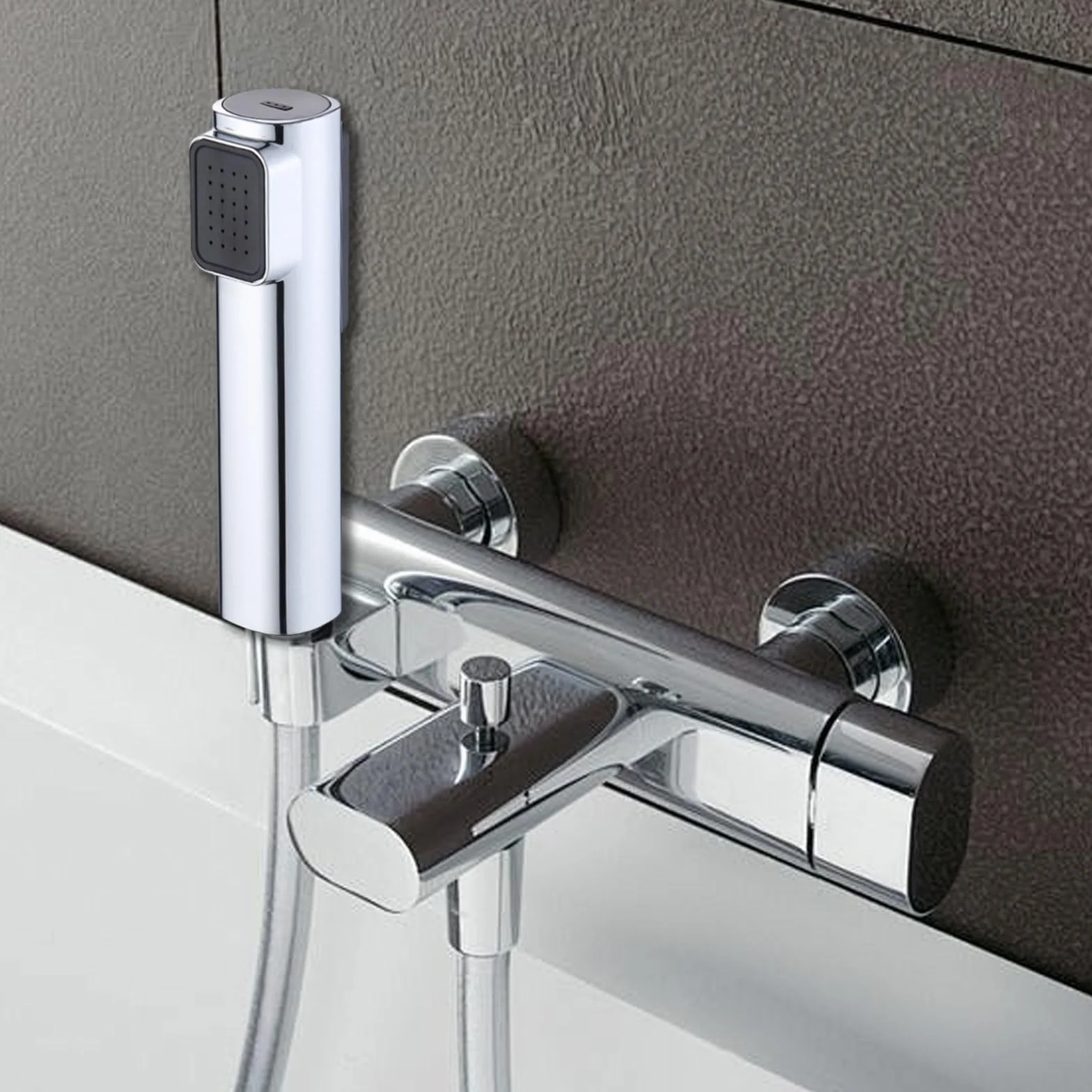Lavabi portatili Doccetta per bidet spruzzatore ad alta potenza ABS manuale