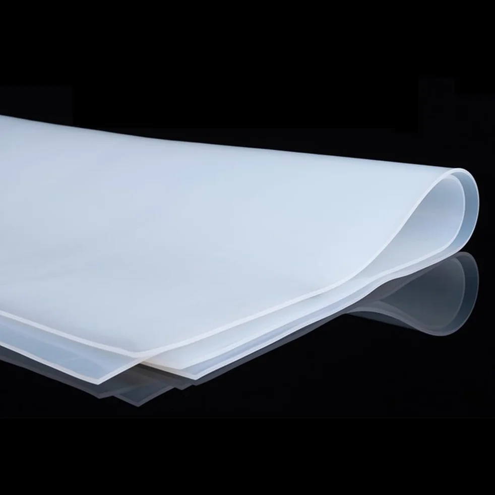 Guarnizione Silicone 0.6m*1.2m*4mm Foglio Gomma Impermeabile Alta Resistenza Calore Isolamento Forno Motore Cucina
