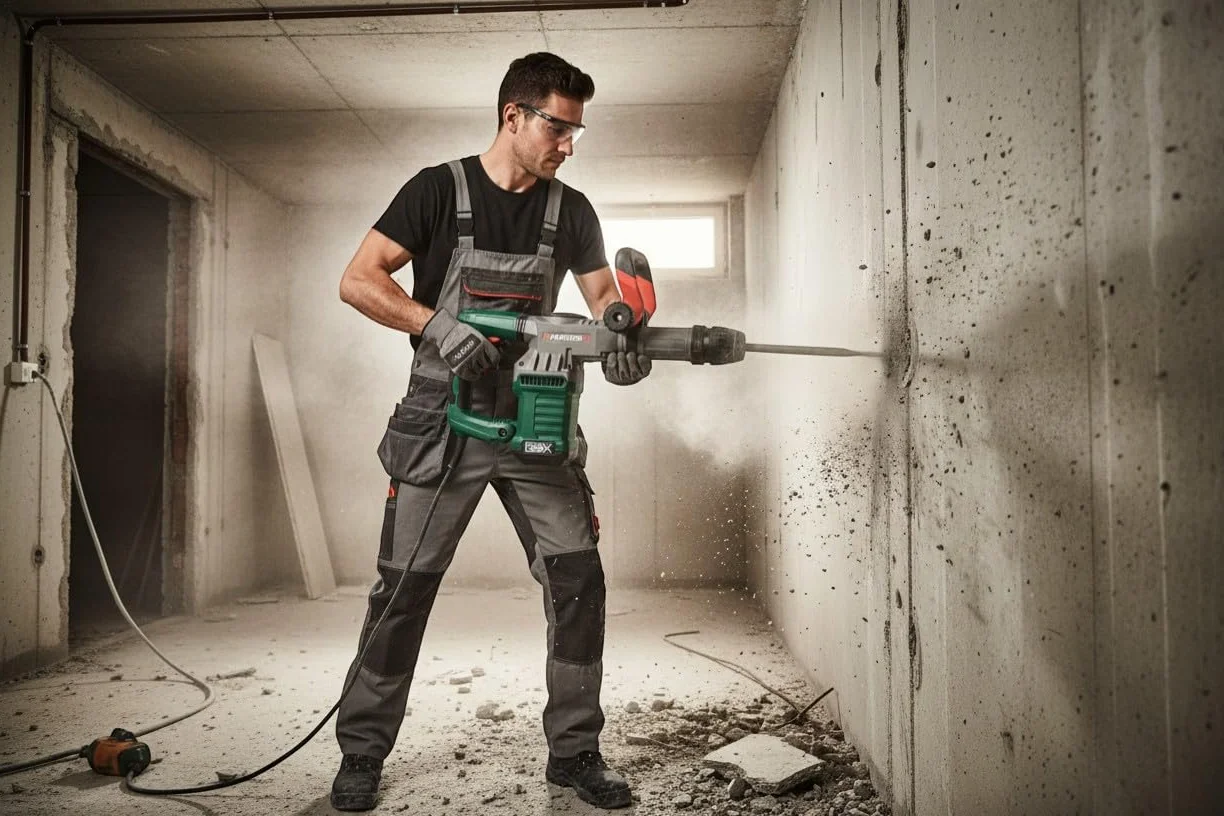 PARKSIDE PAH 1300 B2 Martello demolitore con valigetta