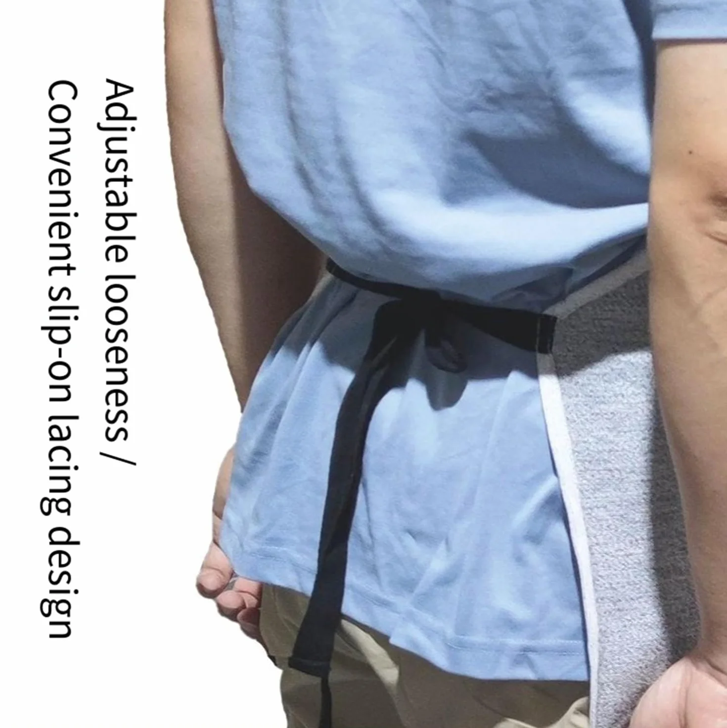 BLUEZY Grembiule Grembiule di Protezione di Sicurezza da Macellaio, Resistente al Taglio E alle Coltellate, Sicuro E Durevole, Maglia Antitaglio per Uomini E Donne A