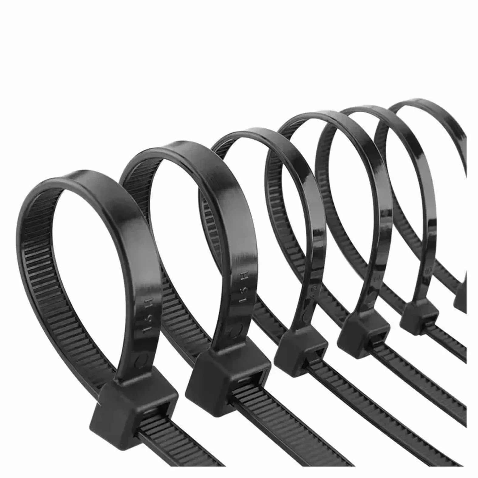 Sgancio Rapido Fascette stringicavo in nylon autobloccanti ad alta resistenza, resistenti alle intemperie for uso domestico, elettrico e industriale(8x500mm)