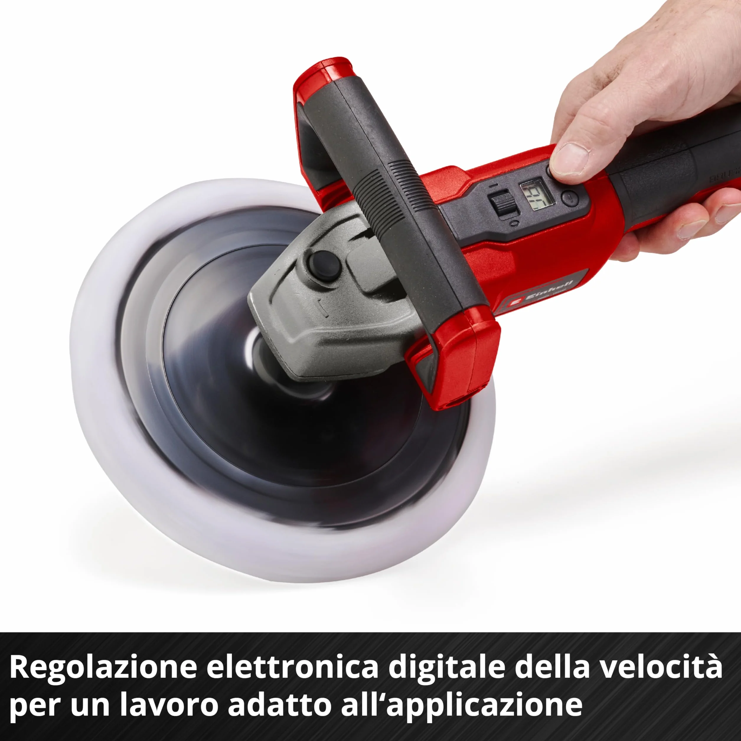 Einhell CE-CP 18/180 Li E-Solo Lucidatrice levigatrice a batteria Power X-Change brushless