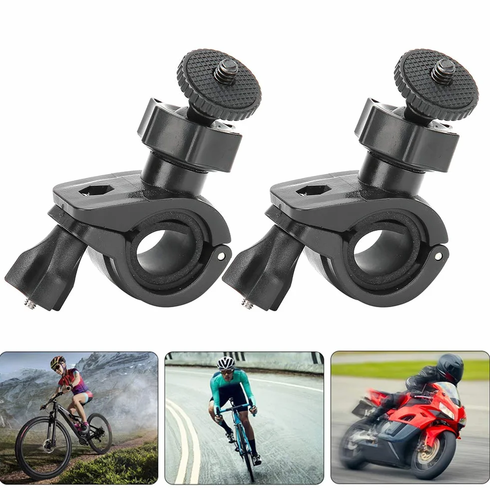 2PCS Supporto per Dash Cam per Auto Supporto per Auto HD 076A Supporto per Dash Cam per Auto Bicicletta Moto Staffa per Bicicletta Moto Auto