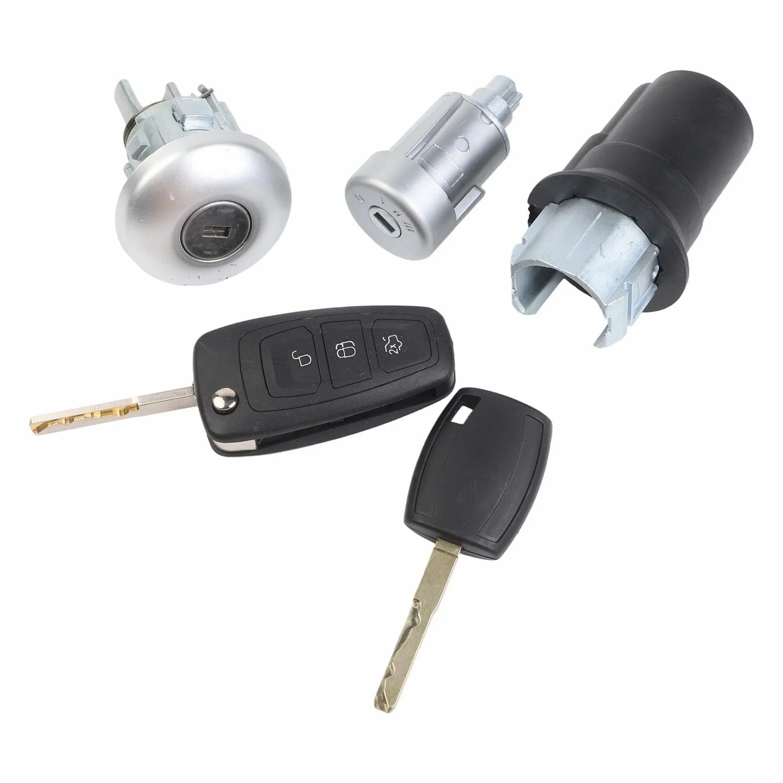 Serratura Metallo ABS per Ford Transit 2015-20 Serratura Metallo | Compatibile per ford Transit Custom, materiale metallo ABS, installazione rapida, ricambio diretto OEM