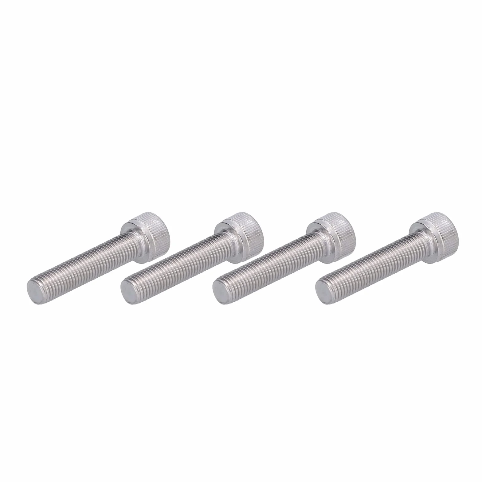 Bullone Esagonale M10x1,25 4 Pezzi Vite Acciaio Inossidabile A2 Fissaggio Passo Fine Hardware M10*45