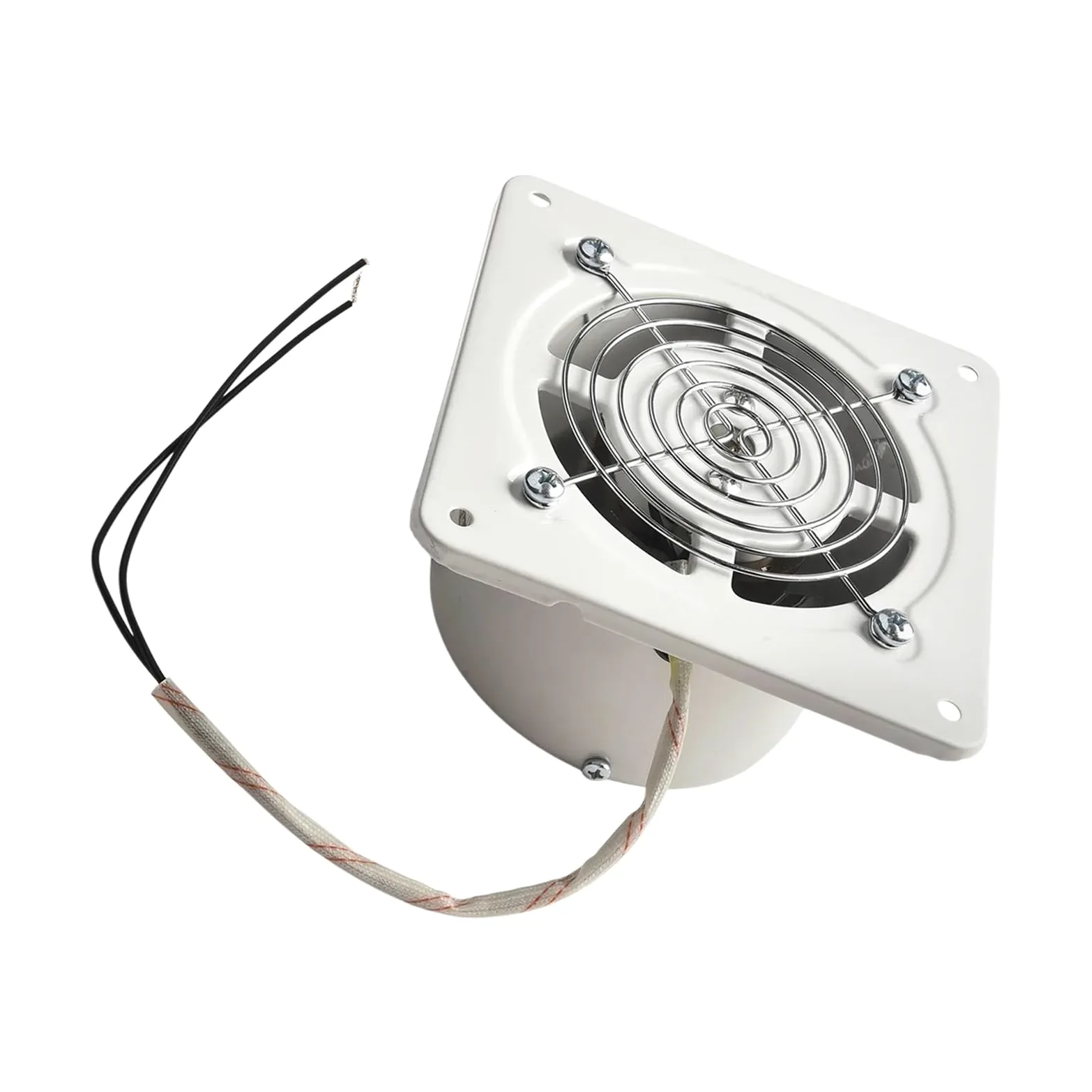 Estrattore Aria, Ventilatore da 32 W, la di Scarico da 6 Pollici, Estrazione Aria efficiente, Materiale in Ferro di Alta qualità, Design Leggero, 19 x 13,5 x 15 cm.