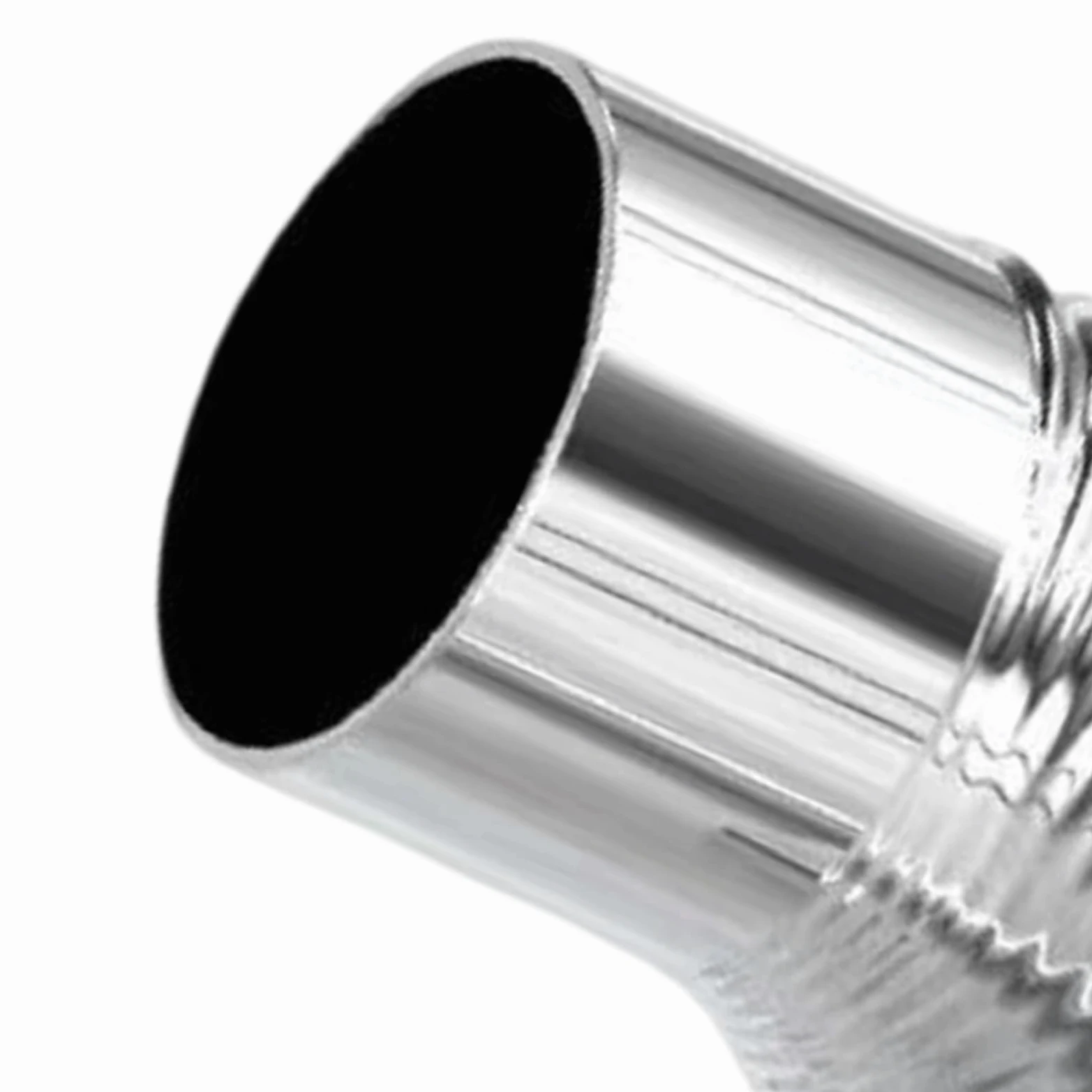 Tubo Stufa a Legna Gomito a 90 Gradi per Prolunga Bruciatore | Tubo di Scarico in Acciaio Inossidabile Per l'Esterno in Giardino Cortile Casa per Barbecue Picnic e Grigliata