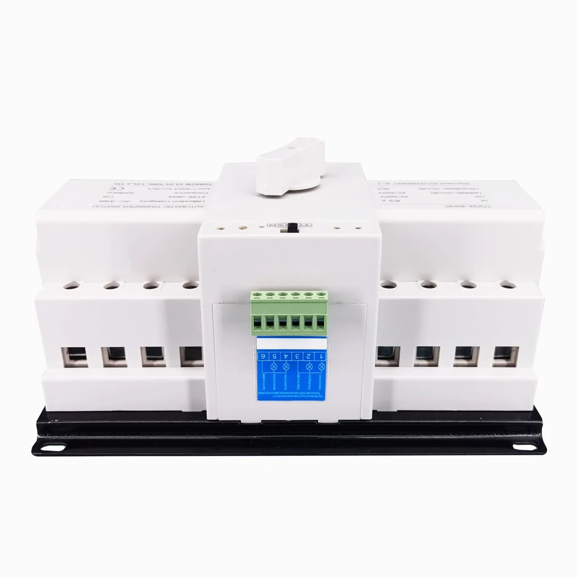 Interruttore Magnetotermico Differenziale 4P 63A 380V MCB Tipo Dual Power Switch di trasferimento automatico ATS(2 input 1 output)