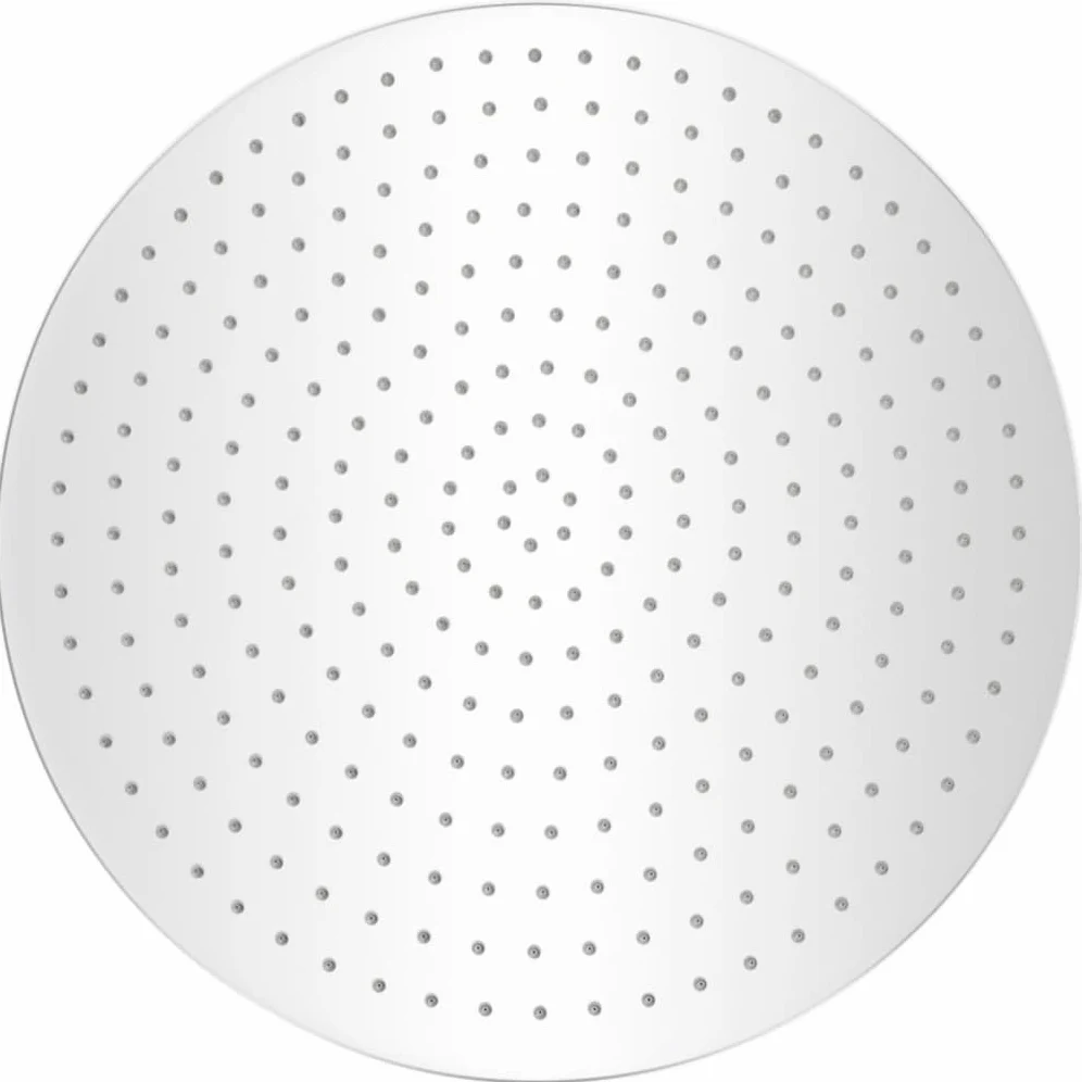 vidaXL Testa Doccia a Pioggia in Acciaio Inossidabile 50 cm Rotonda